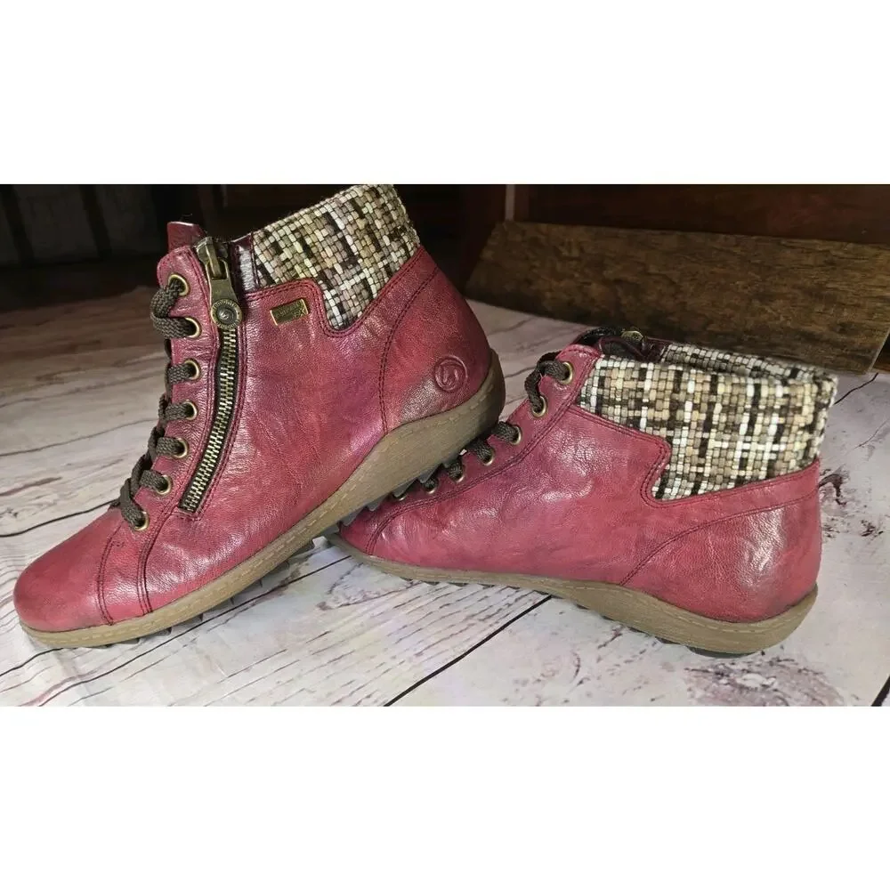 Remonte by Rieker Women's R1473 Waterproof Side Zip Ankle Boots EU 40 US 9